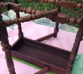 antique gate leg table, painted furniture, repurposing upcycling