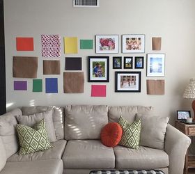 living room gallery wall, home decor, living room ideas, wall decor