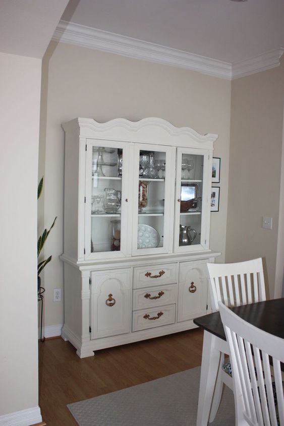 dining room china cabinet makeover, dining room ideas, home decor, painted furniture