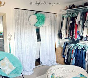 Spare Bedroom Turned Dressing Room on a Budget.