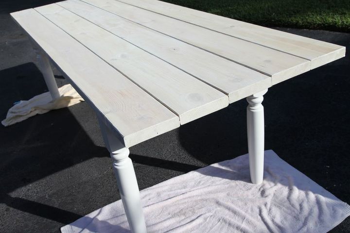 how to build a french farmhouse table, how to, painted furniture