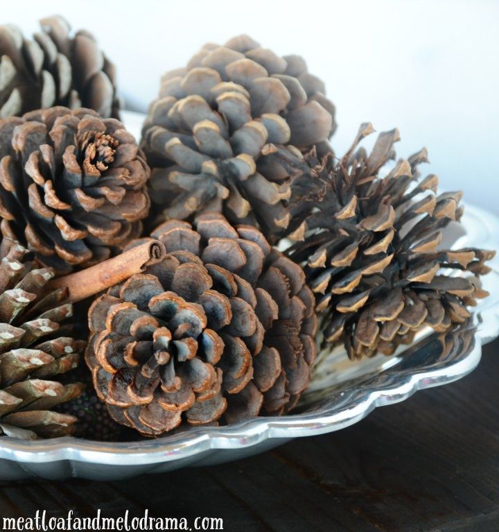 the easy way to make scented pine cones, crafts, seasonal holiday decor