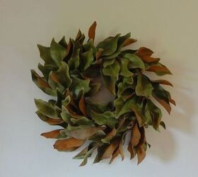 how to make a magnolia wreath, crafts, flowers, gardening, how to, wreaths