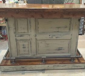 old door new life, diy, painted furniture, repurposing upcycling, woodworking projects