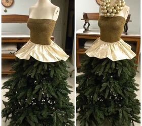 chris missy holiday tree tutorial, christmas decorations, how to, seasonal holiday decor, Initial Dressing of Chris Missy