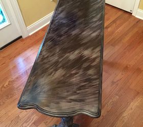 from awful to awesome sofa table rescue project using unicorn spit, painted furniture