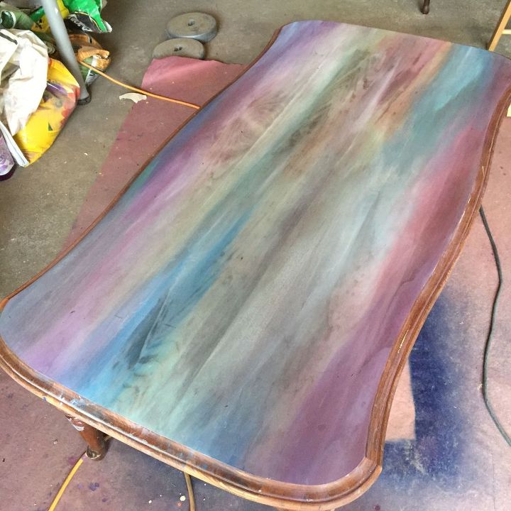 just a coffee table no way this is art spitchallenge, The beginning of color wonder