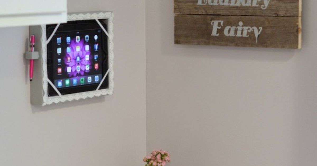 Diy Tablet Wall Holder at Jane Shepherd blog