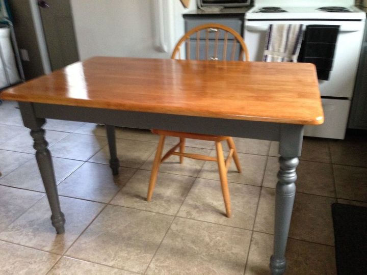 cabin kitchen table chairs refinish, painted furniture, woodworking projects