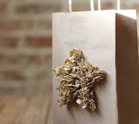 creative way to present a gift using a bag and tissue, christmas decorations, crafts, halloween decorations, how to, seasonal holiday decor