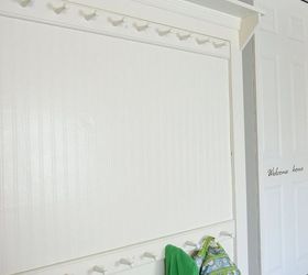 diy beadboard shaker peg coat rack, diy, foyer, wall decor, woodworking projects