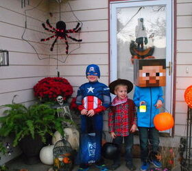 halloween decoration tree vs skeleton