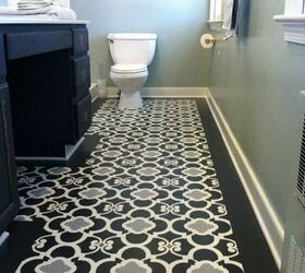 10 Stenciled Floor Makeovers Made For Walkin' | Hometalk