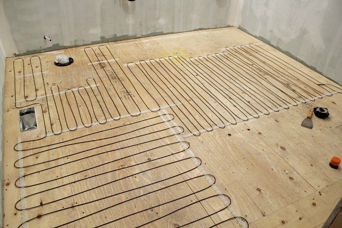 how to install heated tile flooring and also how not to, flooring, how to, hvac, tile flooring