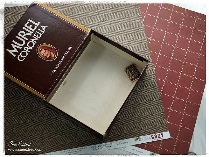 porta washi tape de caja de cigarros