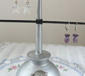 industrial jewelry holder, home decor, organizing