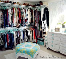 Before and After: Spare Room Turned Closet on a Budget.