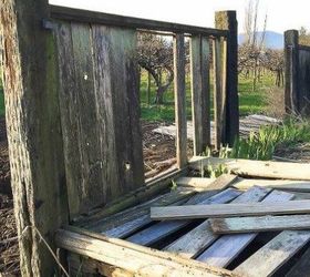 s 7 shocking things you can do with old unwanted pieces, An Old Broken Fence Turns Into