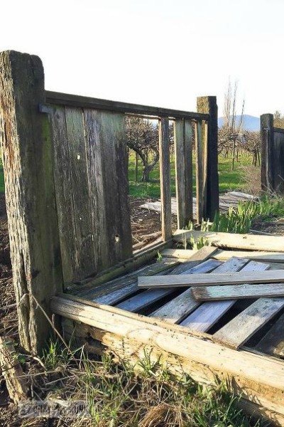 s 7 shocking things you can do with old unwanted pieces, An Old Broken Fence Turns Into