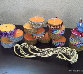 tea light decoration, crafts, home decor