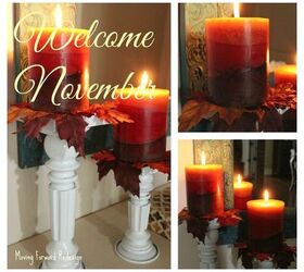 holding on to fall, chalkboard paint, crafts, fireplaces mantels, seasonal holiday decor