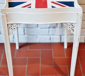 side table weathered flag makevoer, chalk paint, painted furniture, repurposing upcycling, shabby chic