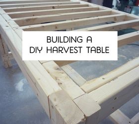 how to build a diy harvest table, diy, how to, painted furniture, rustic furniture, woodworking projects