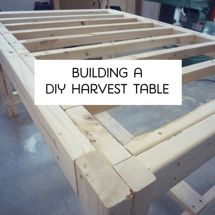 como construir uma mesa de colheita diy