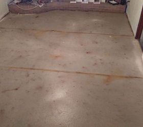 easiest way to remove linoleum glue from concrete