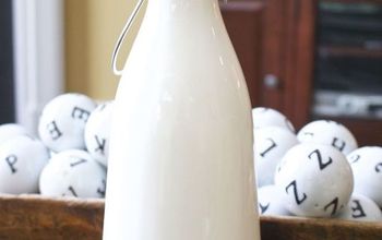 Botella de leche DIY Sharpie Art con búhos