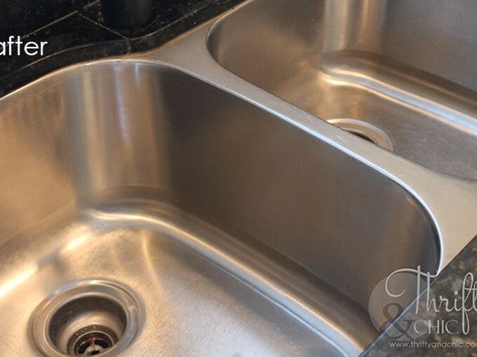 A Way To Clean And Shine My Stainless Steel Sink Hometalk