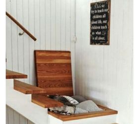 q does anyone know how i could do this, home improvement, organizing, stairs