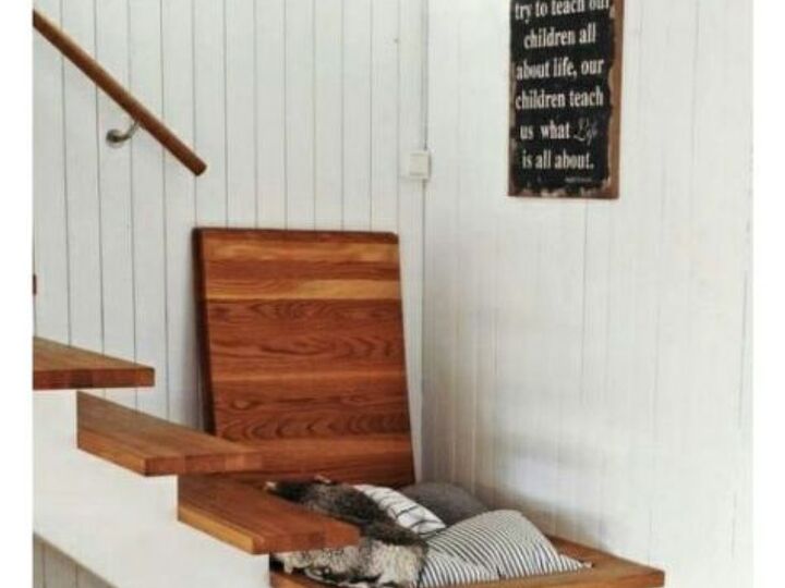 q does anyone know how i could do this, home improvement, organizing, stairs