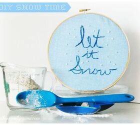 DIY SNOW TIME