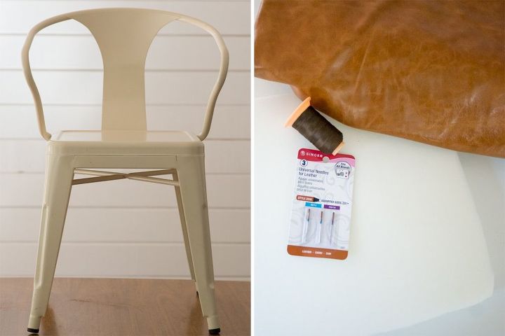 how to make a modern seat cushion, how to, painted furniture, repurposing upcycling, reupholster