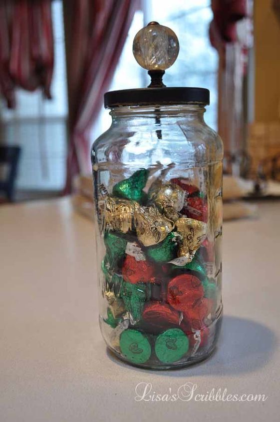 DIY  Christmas  Candy Jars  Hometalk  DIY  Christmas  Candy Jars  Hometalk