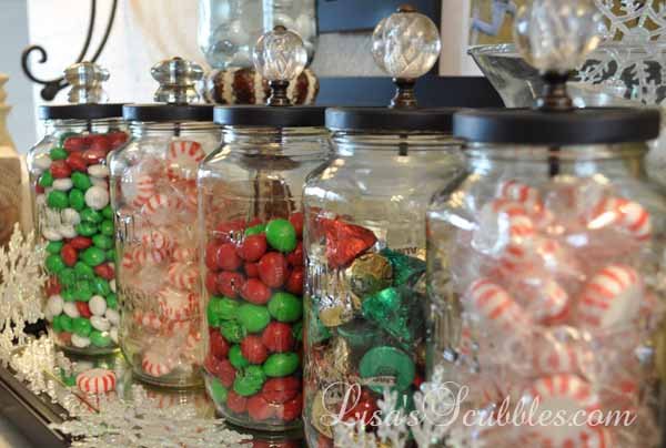 diy christmas candy jars christmas decorations crafts seasonal holiday decor - Christmas Candy Jar Decorations diy christmas candy jars christmas decorations crafts seasonal holiday decor - Christmas Candy Jar Decorations