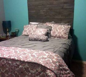 copycat custom cedar headboard, bedroom ideas, diy, home decor, wall decor, woodworking projects