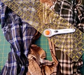 flannel scraps reusable hand warmers, crafts, repurposing upcycling