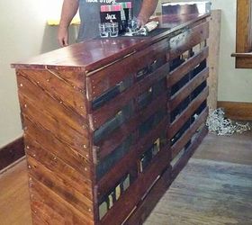 pallet paradise bar, diy, pallet, woodworking projects