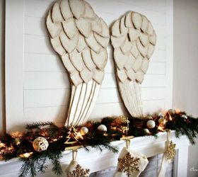 beautiful large angel wings make them for next to nothing, christmas decorations, crafts