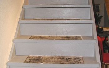  DIY faça sua escada pintada parecer madeira real novamente
