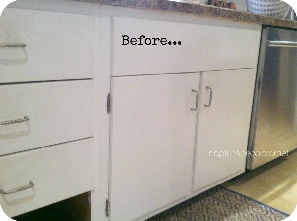 adding trim to 1960s cabinets, diy, kitchen cabinets, kitchen design, woodworking projects