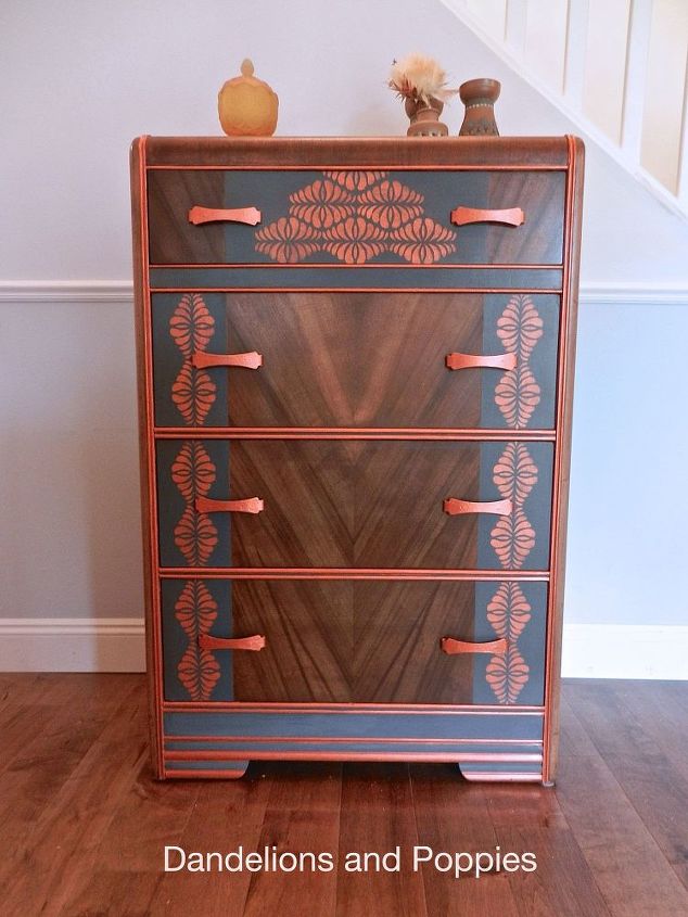 Top Art Deco Painted Furniture Vo92 Roccommunity Completely New A Sad Art Deco Dresser Rescued By The Fairy Hometalk Ov77