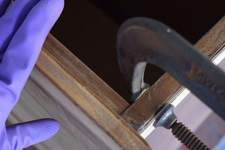 roadside rescued and up cycled office storage, how to, organizing, painted furniture, storage ideas