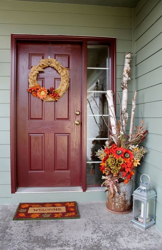 front porch makeover seasonal decorating made easy, porches, seasonal holiday decor