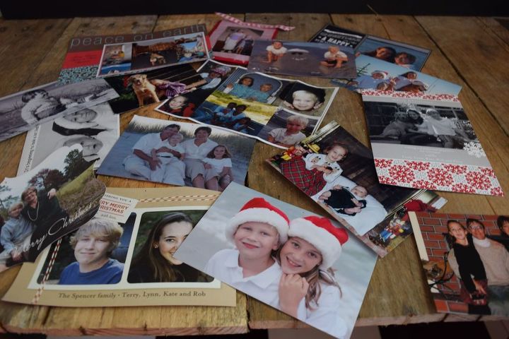 crea un tabln de anuncios para compartir tus tarjetas fotos de navidad durante todo