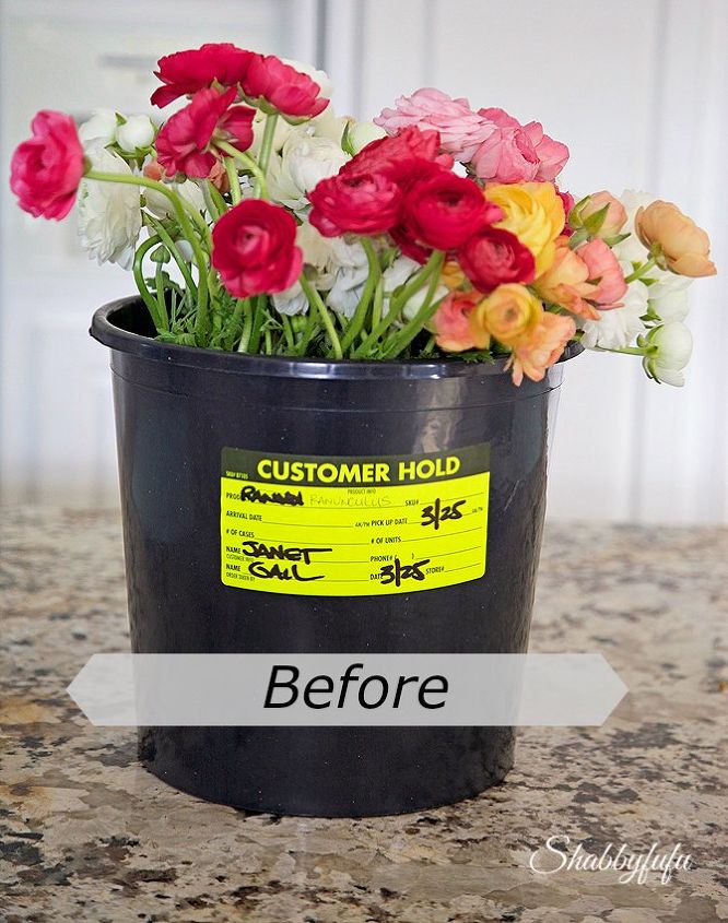 how to transform a flower bucket in under an hour diy, crafts, flowers, gardening, how to