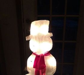 snowman for christmas, christmas decorations, diy, woodworking projects