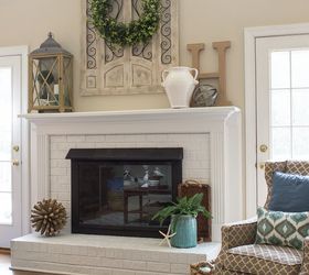 Dated Fireplace Makeover - Amazing Transformation On A Small Budget ...